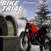 Bike Trial Snow Ride