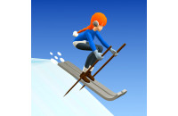 Play Ski Rush 3D now!